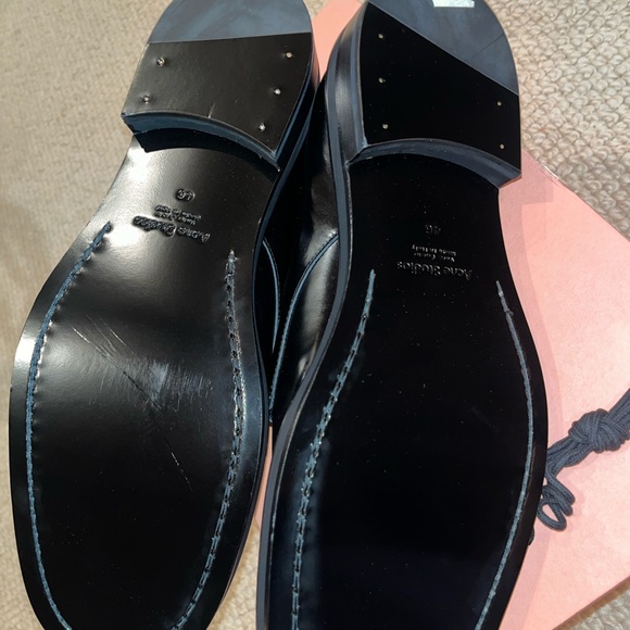 ACNE STUDIOS LEATHER DERBY SHOES 46 - Picture 9 of 9